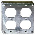 Boombox Electrical Box Cover, Square, Duplex Receptacle BO818998